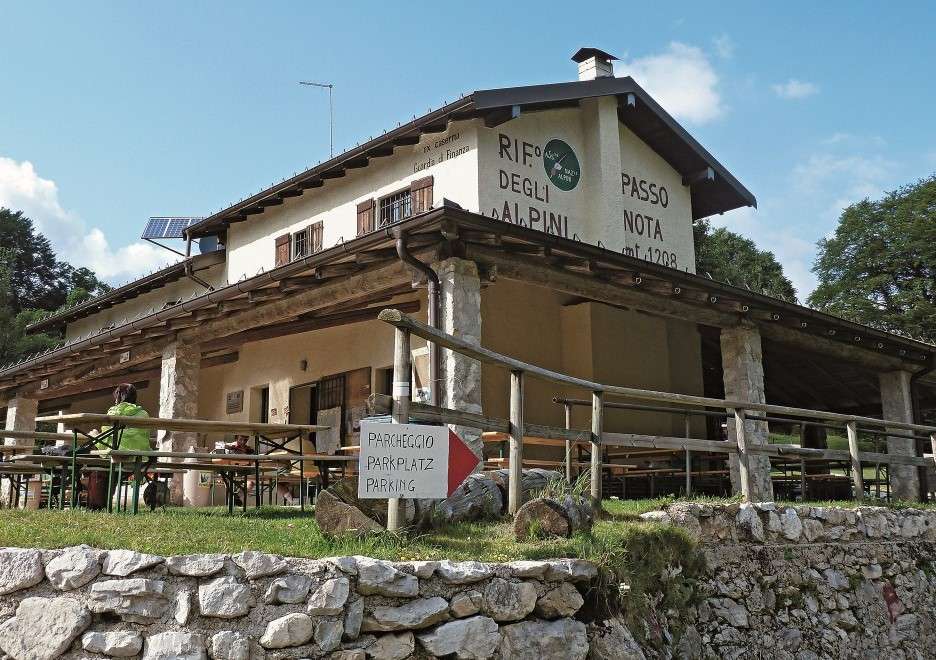 rifugio passo nota vesio