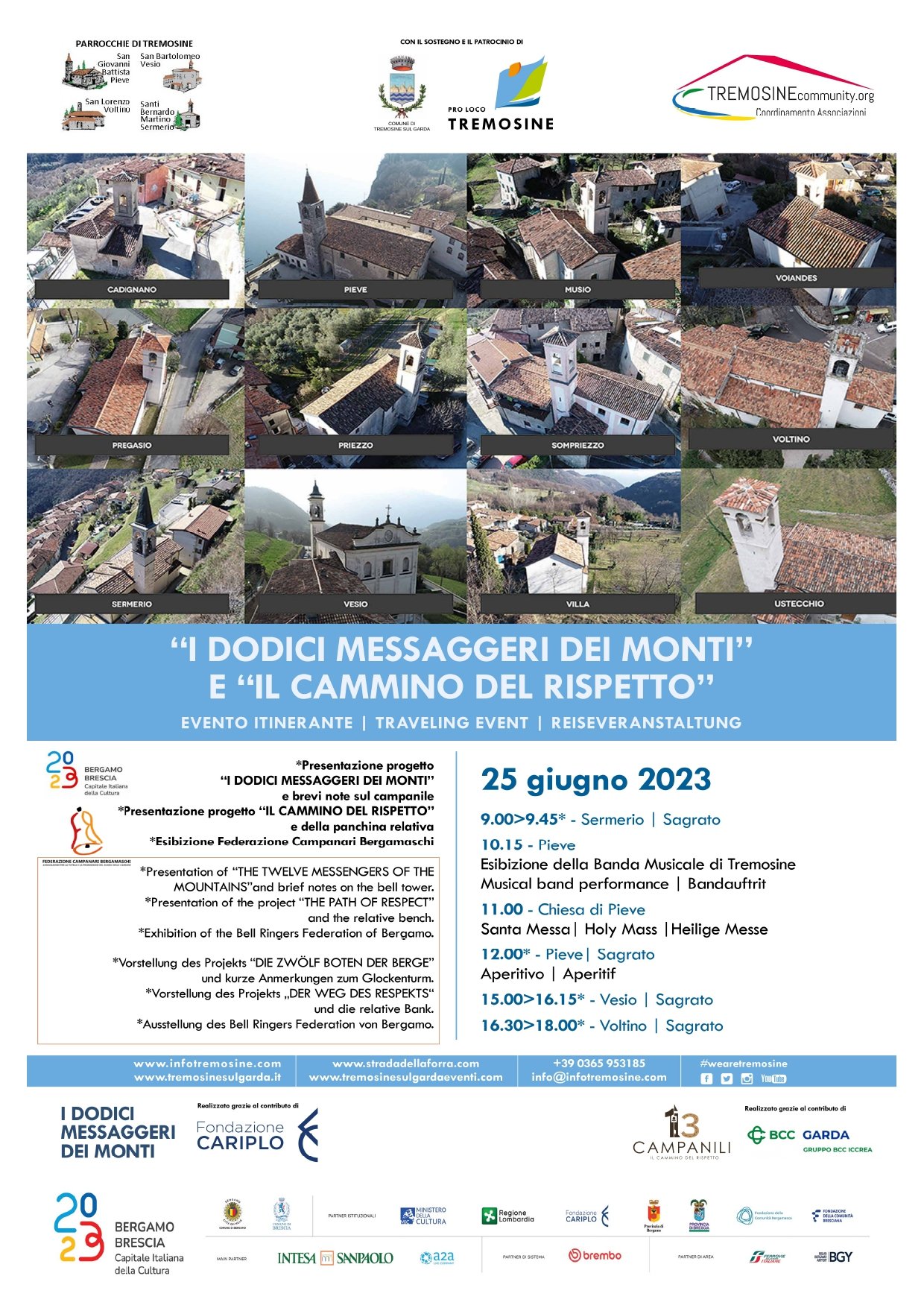 "I DODICI MESSAGGERI DEI MONTI ” e “CAMMINO DEL RISPETTO” 2023 - immagine 2